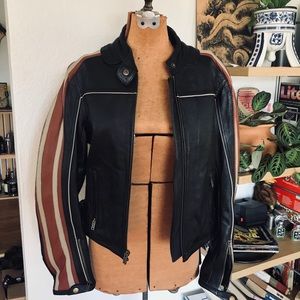 Wilson leather moto jacket
